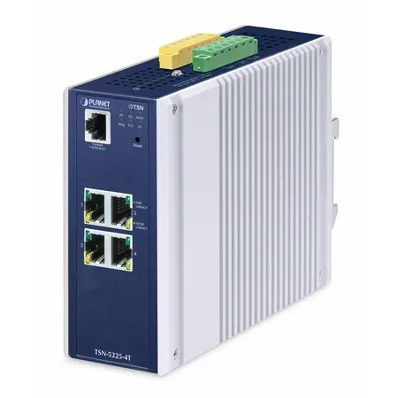 Planet Industrial L2+ 4-portars hanterad TSN Ethernet-switch