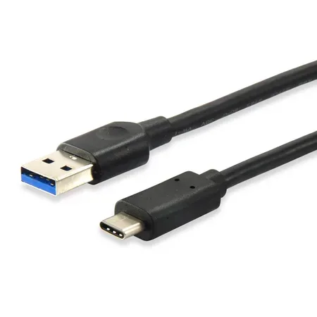 Equip 12834107 USB-kabel USB 3.2 Gen 2 1 m USB A USB C Svart