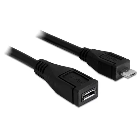 Delock - USB-förlängningskabel - mikro-USB typ B till mikro-USB typ B