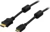 DELTACO HDMI-kabel med Ethernet