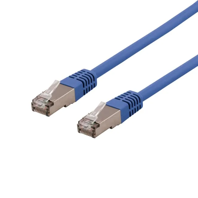 DELTACO U/UTP Cat6 patchkabel 2m, grå
