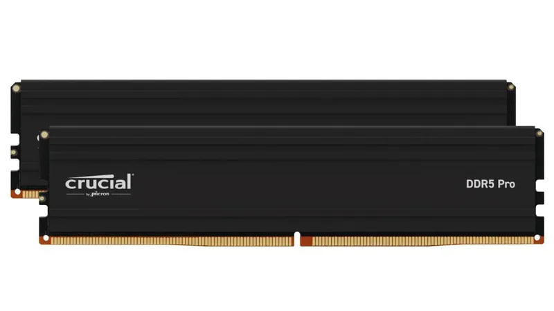 64 GB (2x32GB) DDR5-5600 Crucial Pro CL46