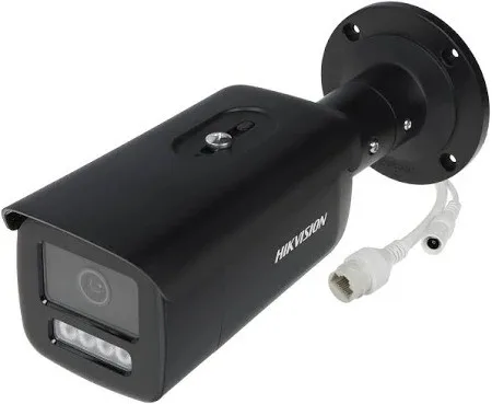 Hikvision DS-2CD2T47G2H-LI(2.8mm)(eF)/BLACK 4 MP Smart Hybrid Light with ColorVu Fixed Bullet Network Camera
