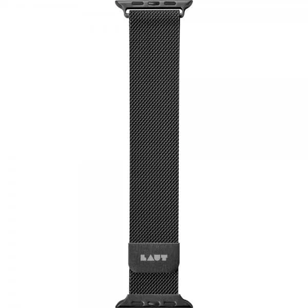 LAUT Apple Watch 38/40/41mm Armband Steel Loop Svart