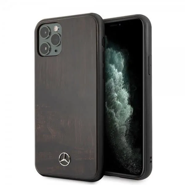 Mercedes Benz iPhone 11 Pro Skal Wood