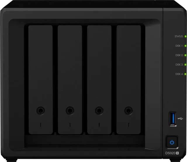 Synology DiskStation DS920+ 4-Bay NAS-system