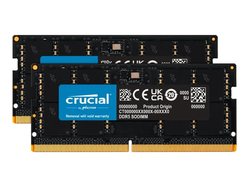 Crucial 64 GB (2x32GB) DDR5-5600 SODIMM