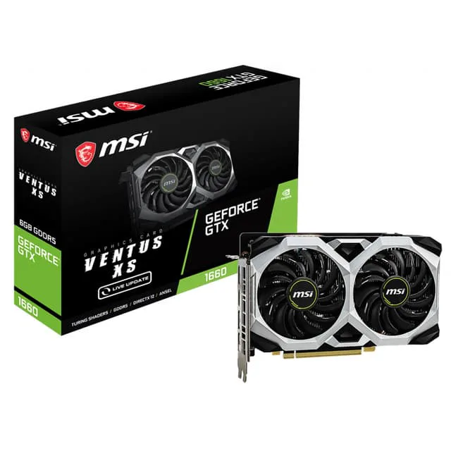 MSI GeForce GTX 1660 Ventus XS OC