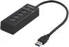 USB 3.1-hub Deltaco, 4xUSB 3.1, plast