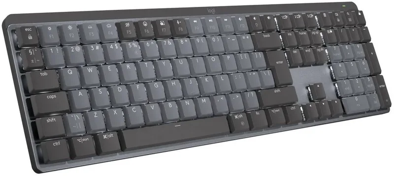 Logitech MX Mechanical Wireless Illuminated, RF/Bluetooth, bakgrundsbelyst, amerikanskt