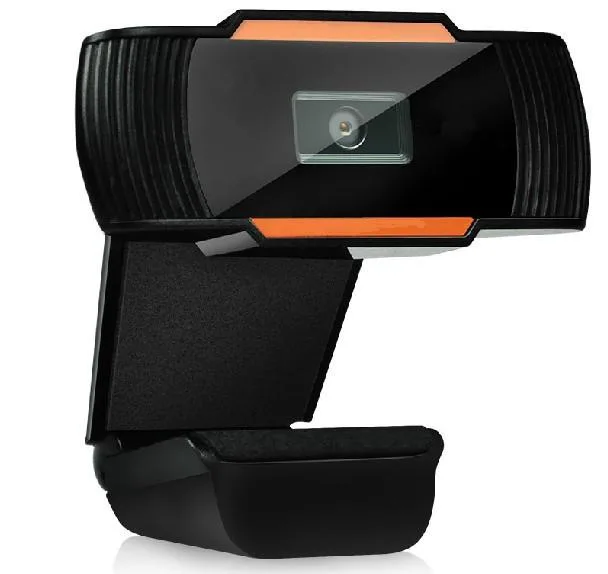 12MP pixlar HD 360 Webcam USB PC Laptop Kamera Svart