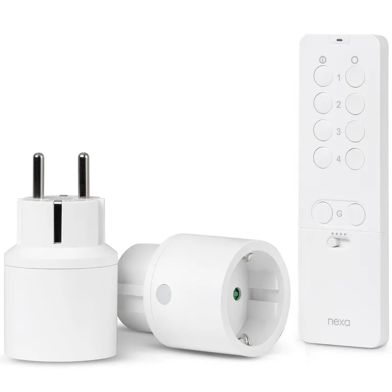 Nexa MYCT-2401 + 2 x WPR01 Smart pack På/Av-system, WiFi/433