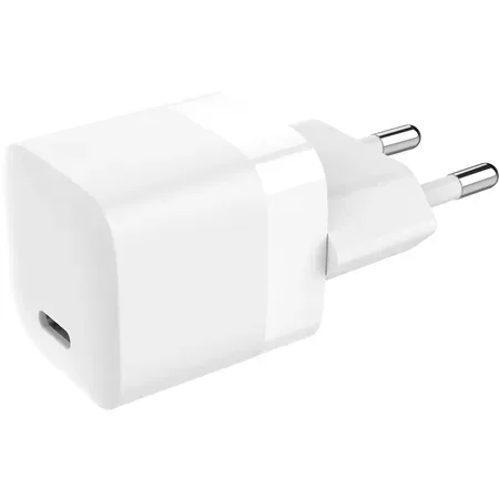 Vision USB-C-laddare med EU-kontakt universell 30 W vit