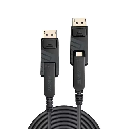 Lindy 38482 DisplayPort-kabel 30 m, Mini DisplayPort, svart