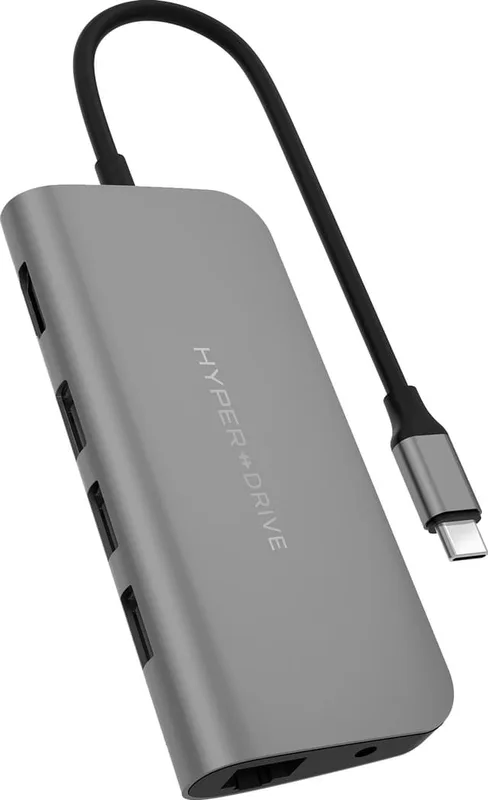 Hyper HyperDrive Power USB-C 9-i-1 dockningstation