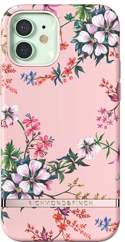 Richmond & Finch iPhone 12 Pro fodral (pink blooms)