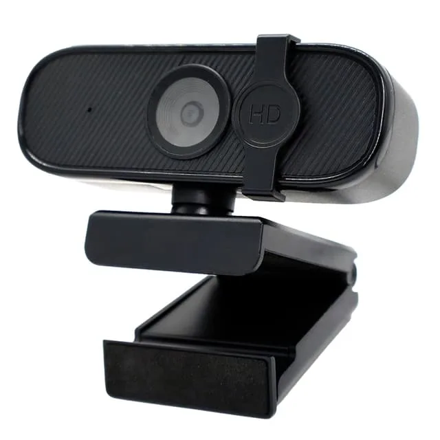 NÖRDIC USB Webcam Full HD 1080p 30fps med mikrofon roterbar 360grader bas och 45grader tilt 2MP