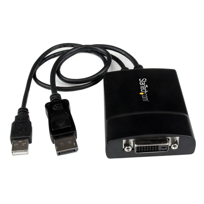 StarTech.com DisplayPort till DVI-D Dual Link-adapter, aktiv