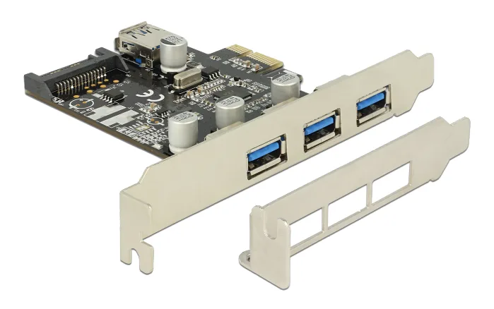 DeLOCK 3xUSB 3.0 extern + 1xUSB 3.0 intern Typ-A