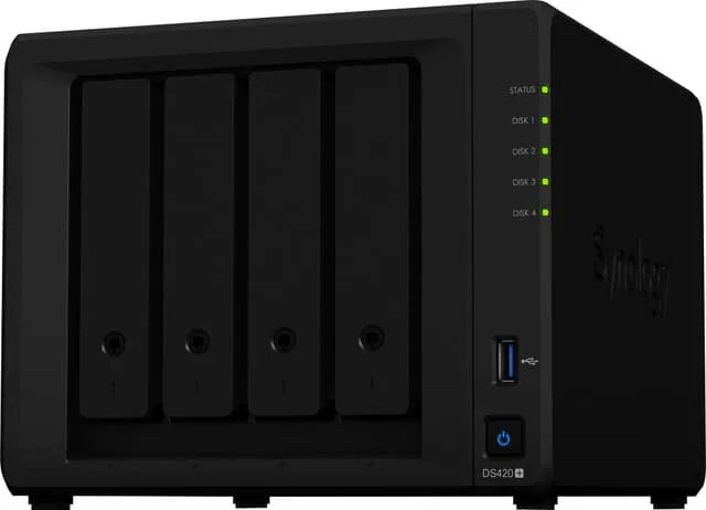 Synology DiskStation DS420+ 4-Bay NAS-system