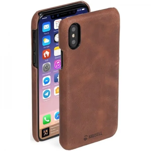 Krusell Sunne Skal till iPhone X/Xs Vintage