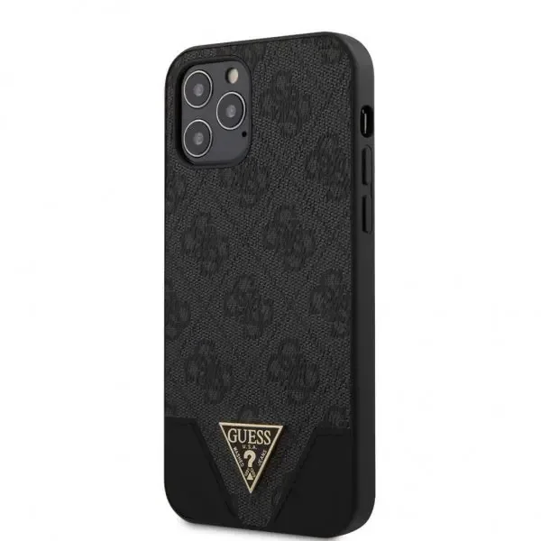 Guess iPhone 12/iPhone 12 Pro Skal 4G Grå