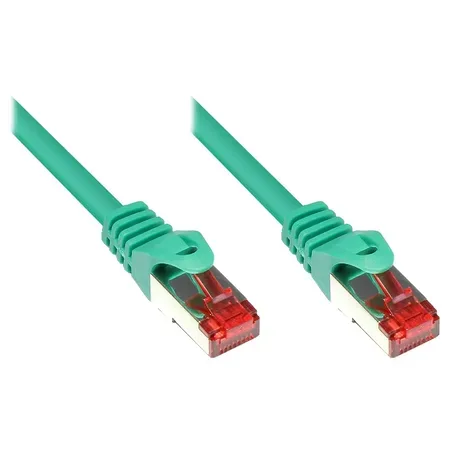 Alcasa Cat6 S/FTP nätverkskabel Grön 3 m