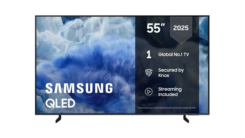 Samsung QE55Q8FAAU 55" 4K UHD QLED Smart TV (2025)
