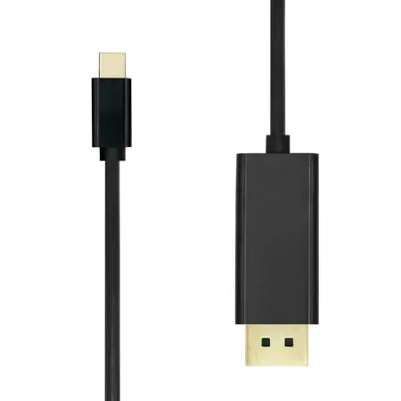 ProXtend USB-C till DisplayPort-kabel, 0,5 m, svart