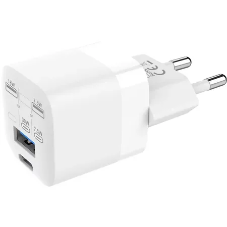 Vision strömadapter 30 W med USB-C och USB
