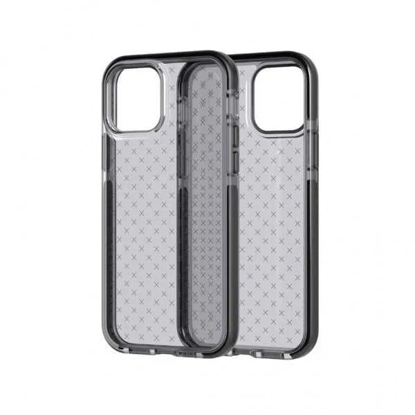 iPhone 12/iPhone 12 Pro Skal Evo Check Smokey Black
