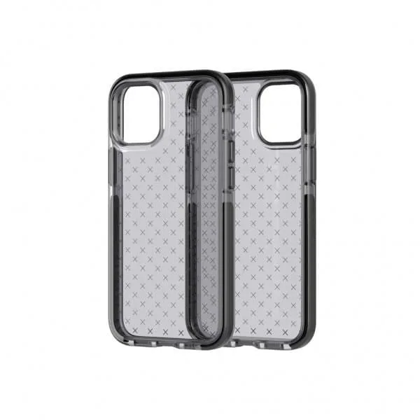iPhone 12 Mini Skal Evo Check Smokey Black
