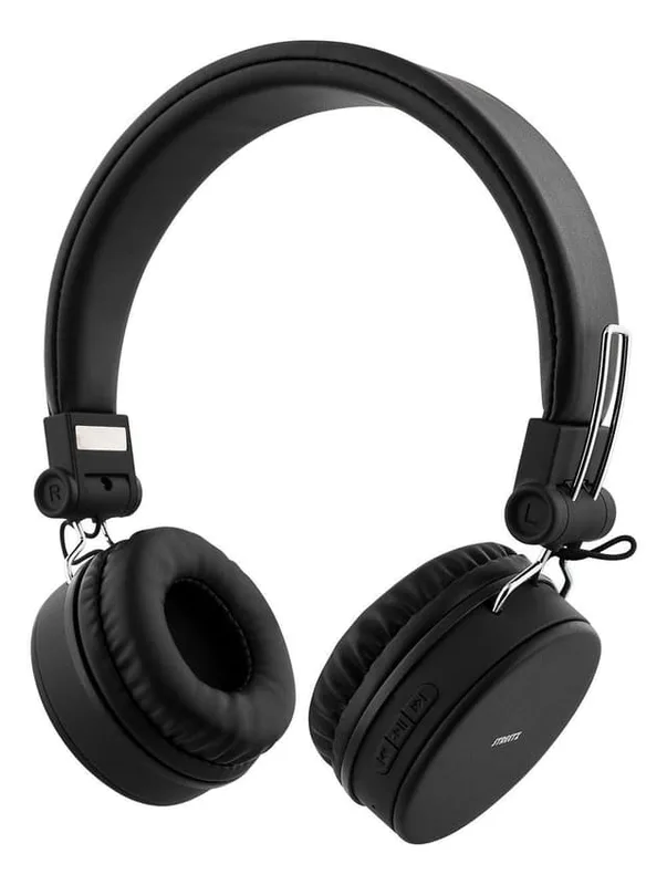 Headset STREETZ On-Ear BT svart