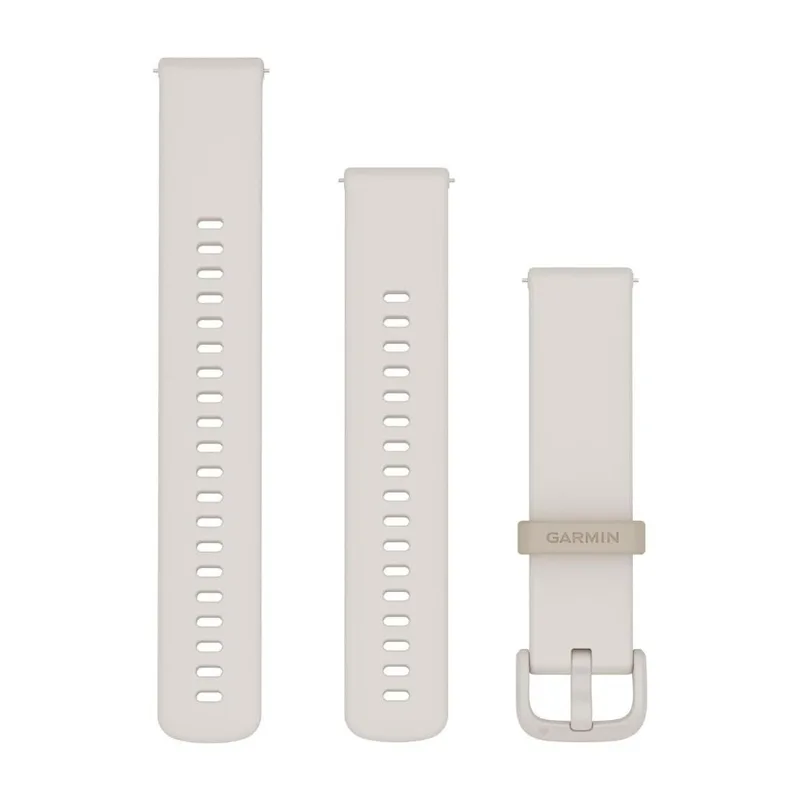 Garmin Quick Release armband 20 mm silikon, ljusgrå