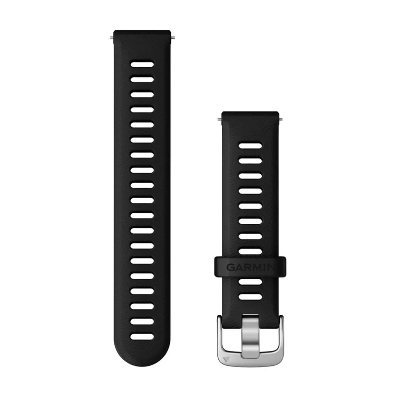 Garmin Quick Release armband 18 mm silikon, svart