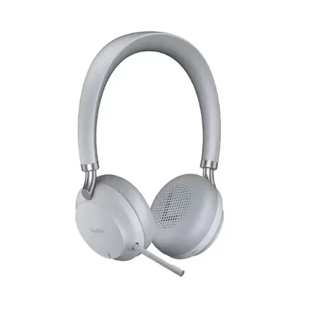 Yealink BH72 UC Bluetooth-headset, ljusgrå, USB-A
