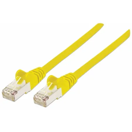 Intellinet 740708 nätverkskabel gul 1 m Cat7 S/FTP (S-STP)