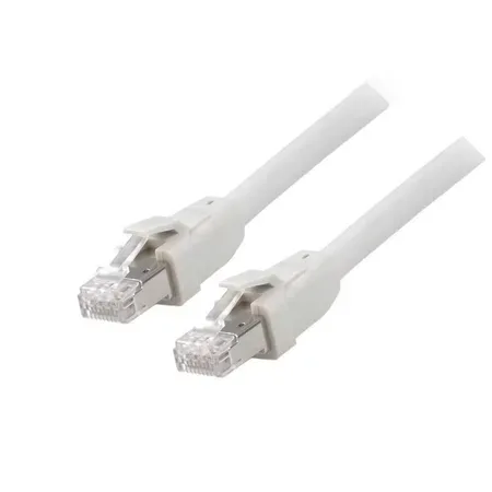 Equip 608010 nätverkskabel Cat8.1 S/FTP, grå, 1 m