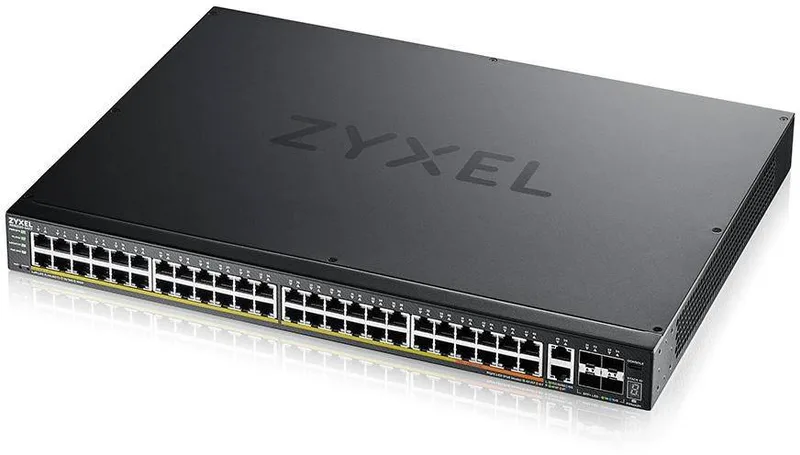 Zyxel XGS2220-54FP, 40xGbE PoE+, 8xGbE PoE++, 2x10Gbe RJ45, 4x10Gbe SFP+, Layer 3, 960W, NebulaFlex Pro