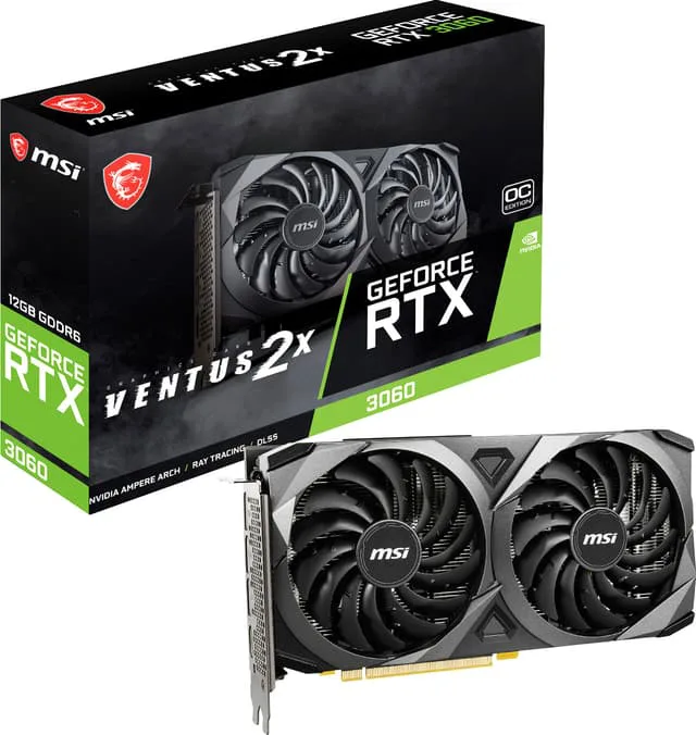 MSI GeForce RTX 3060 Ventus 2X OC