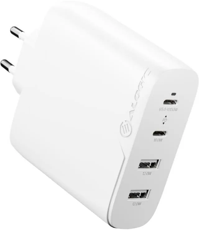 ALOGIC Rapid Power 4-portars 100W GaN-laddare