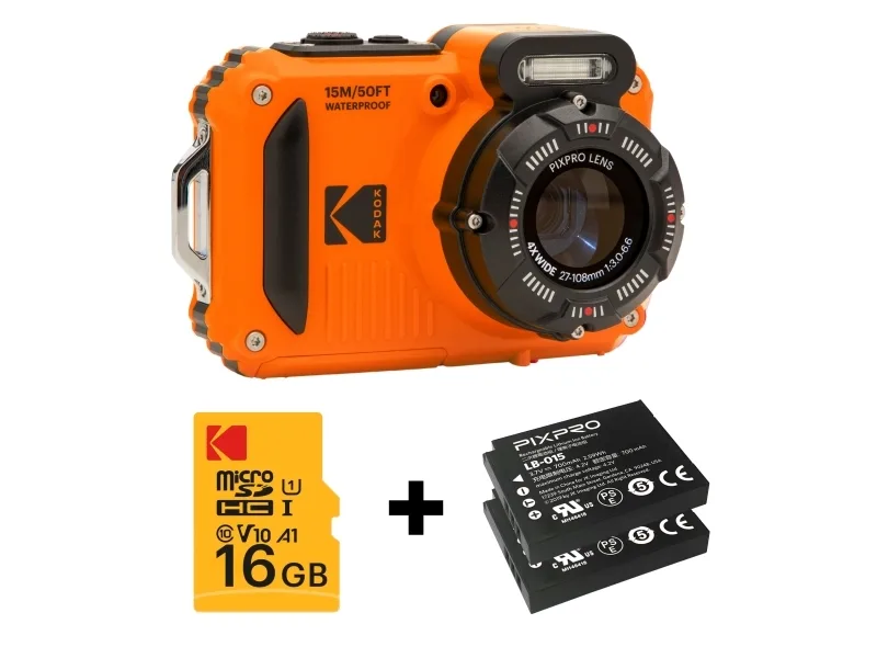 Kodak PIXPRO WPZ2OG6 kamera, 16,76 MP