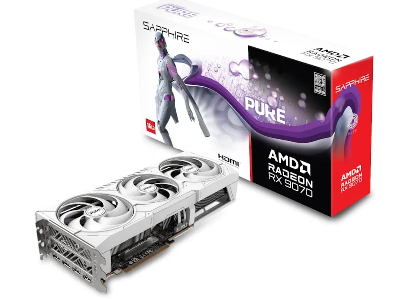 Sapphire Pure Radeon RX 9070 16GB