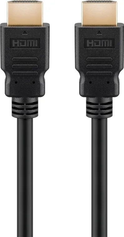 Goobay 47575 HDMI-kabel 3 m HDMI Typ A (standard) Svart