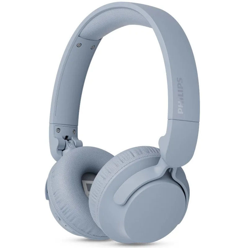 Philips TAH4000LB/00 on-ear-hörlurar, Bluetooth, 70 h, ljusblå