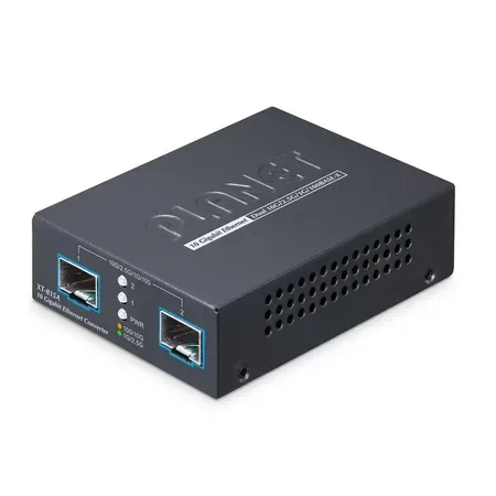 Planet 2-portars SFP+ hanterad mediakonverterare XT-815A