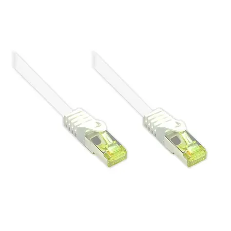Alcasa Cat7 S/FTP nätverkskabel Vit 10 m
