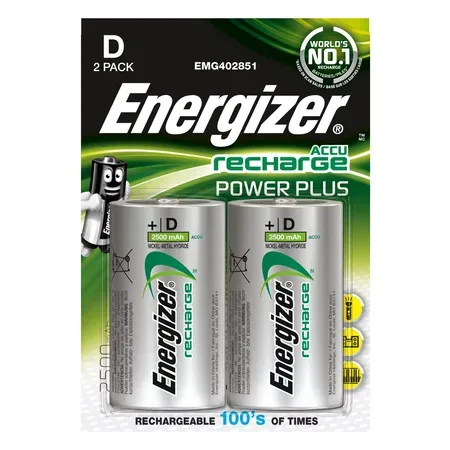 Energizer Accu Recharge Power Plus batteri x 9V