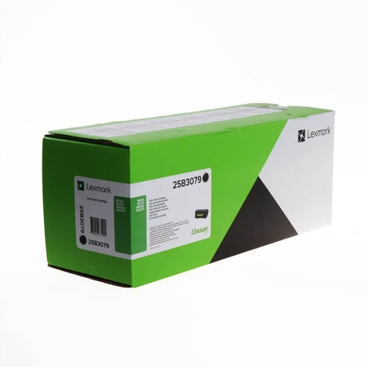 Lexmark Toner 25B3079 Svart, Return