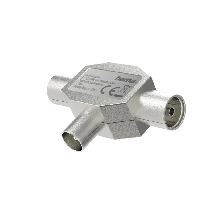 Hama Antennfördelare Coax 1-2 för Radio